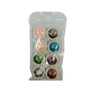 Nail Art Renkli 8 Adet T-164 Tırnak Süsleme Pulları