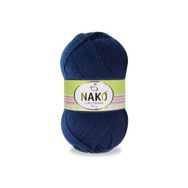 Nako 10094 Lüks Minnoş 5 Adet 102 cm Lacivert El Örgü İpi