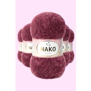 Nako 11273 Bordo Paris 5 Adet El Örgü İpi Yünü