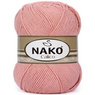 Nako 11452 100 gr Calico El Örgü İpi