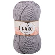 Nako 11538 Gri Süper İnci 100 gr El Örgü İpi