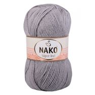 Nako 11538 Süper İnci Gri El Örgü İpi