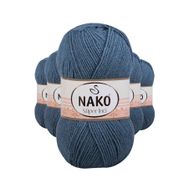 Nako 185 Fırtına Süper İnci 100 gr El Örgü İpi