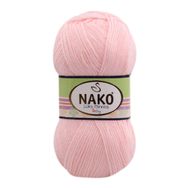 Nako 2197 Saten Açık Pembe İp
