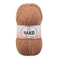Nako 221 Karamel 100 gr Süper İnci El Örgü İpi
