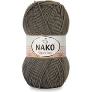 Nako 23859 5 Adet Süper İnci Açık Kahve El Örgü İpi
