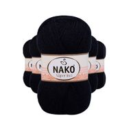 Nako 3088 5 Adet 100 gr Lacivert Süper İnci El Örgü