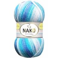 Nako 32455 100 gr Elit Baby Mini Batik Örgü İpi