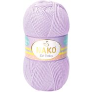 Nako 5090 Mine Çiçeği 1 Adet Elite Baby El Örgü İpi Tüylenmeyen Bebek Yünü