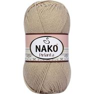 Nako 6742 Pırlanta Amigurumi Bej El Örgü İpi Yünü