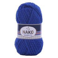 Nako 6744 Spaghetti Saks Mavisi Örgü İpi
