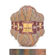 Nako 76035 Hercai Ebruli 5 Adet El Örgü İpi