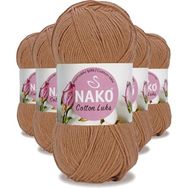 Nako 97557 5 Adet Soğan Kabuğu Cotton Lüks Yelek Tunik Kazak Bluz Hırka İpi Yünü