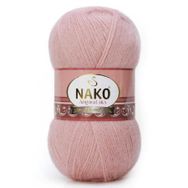 Nako Angora Lüks 10275 Pinkish Powder El Örgü Ipi