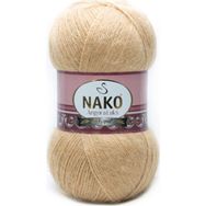 Nako Angora Lüks 6944 Karamel El Örgü İpi