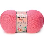 Nako Bebe 100 236 Rose Pink El Örgü İpi