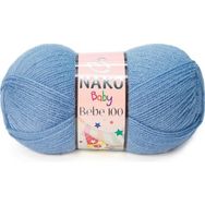 Nako Bebe 100 2488 Airforce Blue El Örgü İpi