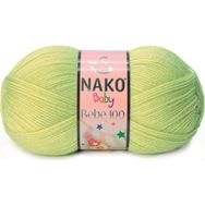 Nako Bebe 100 5819 Tomurcuk Yeşili Örgü İpi