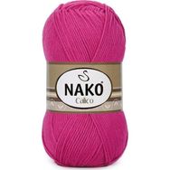 Nako Calico 4569 Fuchsia El Örgü İpi