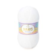 Nako Elit Baby 208 White El Örgü İpi