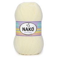 Nako Elit Baby 99064 Ekru El Örgü İpi