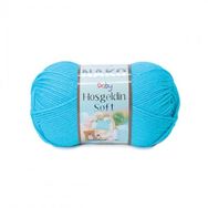 Nako Hoşgeldin Soft 5014 Turkuaz El Örgü İpi