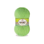 Nako Rekor 5086 Canlı Yeşil 5 Adet El Örgü İpi