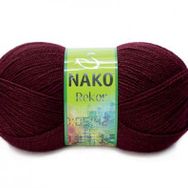 Nako Rekor 999 Bordo El Örgü İpi