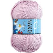 Nako Saten 5117 Romantik Pembe El Örgü İpi
