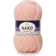 Nako Spaghetti 11527 Somon El Örgü İpi