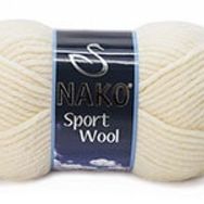 Nako Sport Wool 4109 Kaymak Krem El Örgü İpi