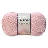Nako Süper İnci 10275 Pembemsi Pudra El Örgü İpi