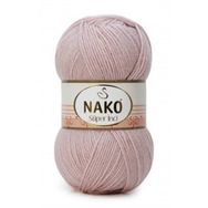 Nako Süper İnci 318 Gül Goncası El Örgü İpi