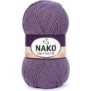 Nako Süper İnci Color Hit 6684 Light Plum Yünlü İplik