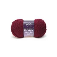 Nako Süper İnci Hit Color 999 Claret Red Yünlü İplik