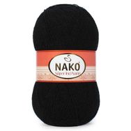Nako Süper İnci Narin 217 Siyah Örgü İpi