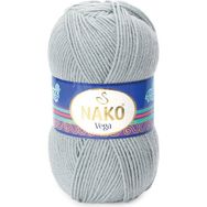 Nako Vega 11437 Açık Gri El Örgü İpi