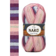 Nako Vega Strıpe 82415 Örgü İpi