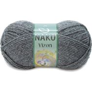 Nako Vizon 193 Koyu Gri Melanj El Örgü İpliği