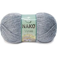 Nako Vizon 194 Gri Melanj Örgü İpi