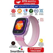 Nano Z40 Pembe Mor Çocuk Akıllı Saat