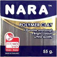 Nara Pm12 Dark Grey 55 gr 6'lı Şirink Polimer Kil