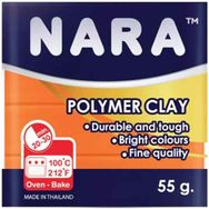 Nara Pm51 Neon Orange 55 gr 6'lı Şirink Polimer Kil
