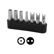 Narex 857100 1/4'' 25 mm 7 Parça Delikli Allen Spanner Bits Uç Set