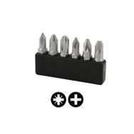 Narex 857500 1/4'' 30 mm 6 Parça Yıldız Bits Uç Seti