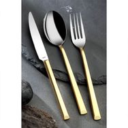 Narin Antares Mat Gold 42 Parça Çatal Kaşık Bıçak Takımı