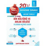 Nartest Yayınları 7. Sınıf Din Kültürü ve Ahlak Bilgisi Nar Tanesi 20 Deneme Sınavı