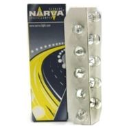 Narva 17177 12V 5W T10 10 Adet Dipsiz Park Gösterge Ampulü