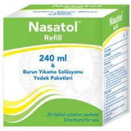 Nasatol Refill Burun Yıkama Solüsyonu Yedek Paketi