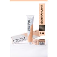 Native Base 5.11 Yoğun Küllü Açık Kestane 100 ml Saç Boyası